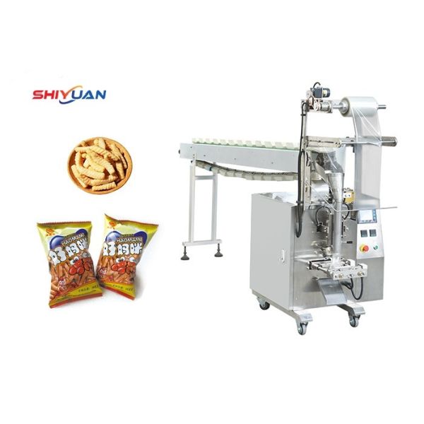 Vertical Automatic Pouch Packaging Machine , Stainless Steel Small Pouch Packing Machine