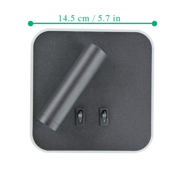 Led wall lamps 3W reading light 7W backlight reading lamp hotel(WH-OR-229)