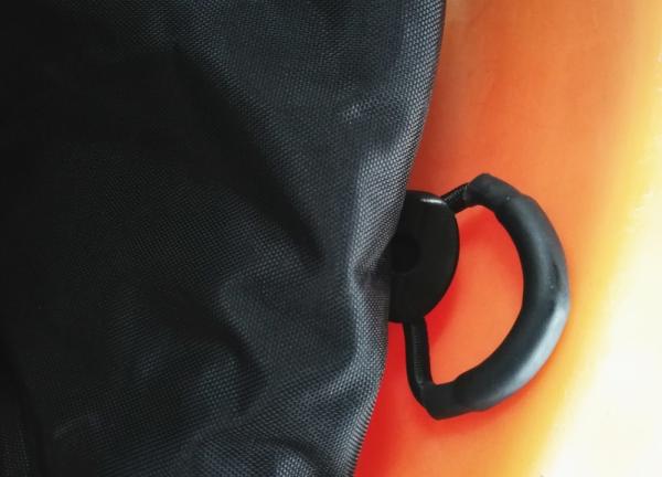 Universal Ocean Kayak Accessories Waterproof  Nylon Coated Black Kayak Skirts