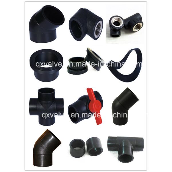 Пластмассовые трубы подключения локоть HDPE Butt Fusion локоть 45 градусов локоть для круглой головы код