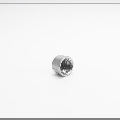 F304L Steel Screwed Pipe Fittings Cap NPT For Chemical Engineering Industry