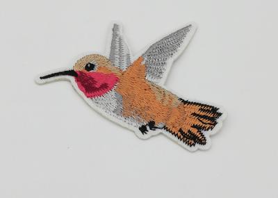 Bird Sew On Patches For Clothes , Beautiful Iron On Appliques Customized Color