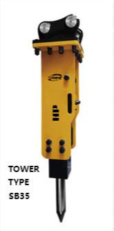 HYDRAULIC BREAKER ALLOY STEEL 0.8-2.5 TON FOR EXCAVATOR DOOSAN, SANY35