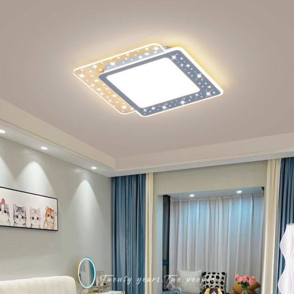 Bedroom Recessed Led Ceiling Light Home Fixture Lights Warm And Romantic Round Living Room Lamp(WH-MA-199)