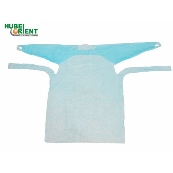 Ventilate Disposable CPE Gown Waterproof For Pharmacy
