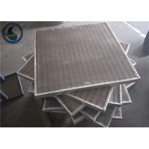Johnson Wedge Wire Screen Panels Corrosion Resistant With Robust Structure