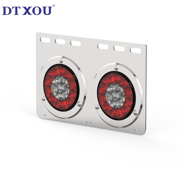 4-inch LED Trailer Tail Light with Waterproof IP67 Rating and Stainless Steel Bracket