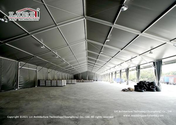 Water Proof 16.4'' Span Industrial Storage Tents With PVC Walls