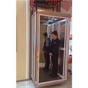 Space-Saving 5-Stop Home Elevator | Narrow 500mm Door Option