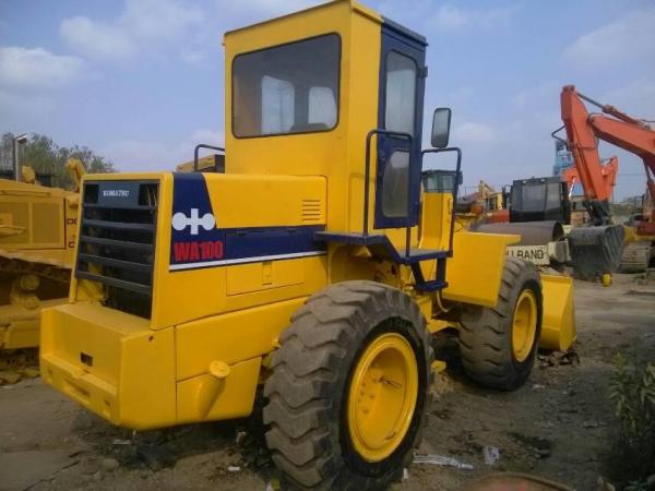 Used original komatsu wa100-1 wheel loader for sale/used komatsu wheel loader/