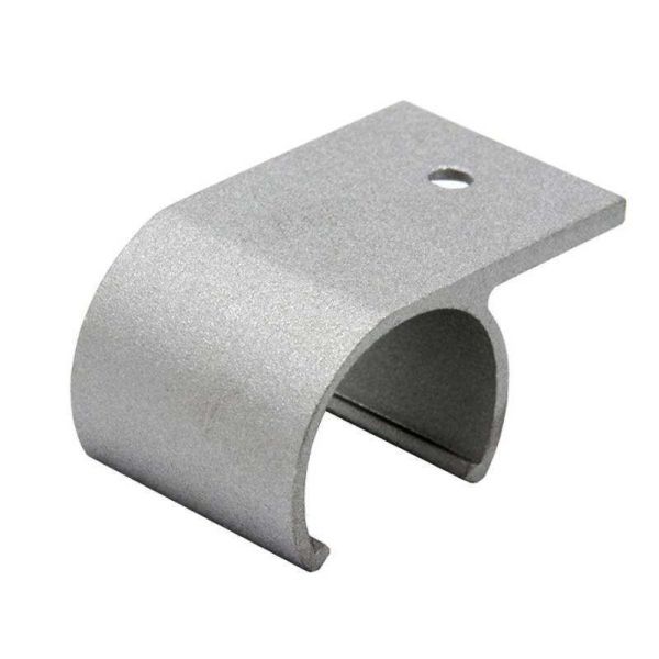 DYE43-01 43mm Conector de tubería delgada Placa de aluminio fija Clip Placa de sujeción