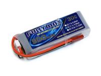 prise de la batterie JST d'avion de 11.1V 3S 900mAh 30C LiPO RC pour l'hélicoptère emballant le bourdon de FPV