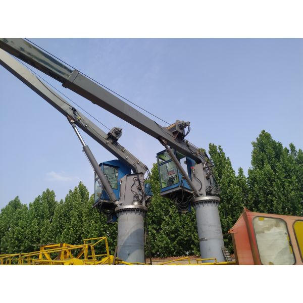 1 ~ 50 Ton Hydraulic Marine Deck Crane With BV 360° Slewing