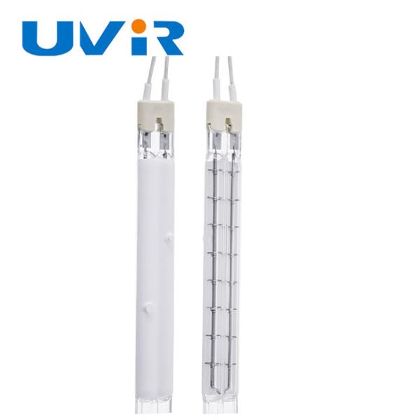 1500W Twin Tube Infrared Lamp Nichrome 230V White Coating