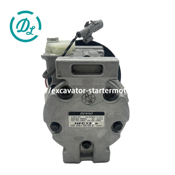 Compresseur de climatiseur de 24 V pour excavateur 4709228 pour excavateur Hitachi ZX690-5A