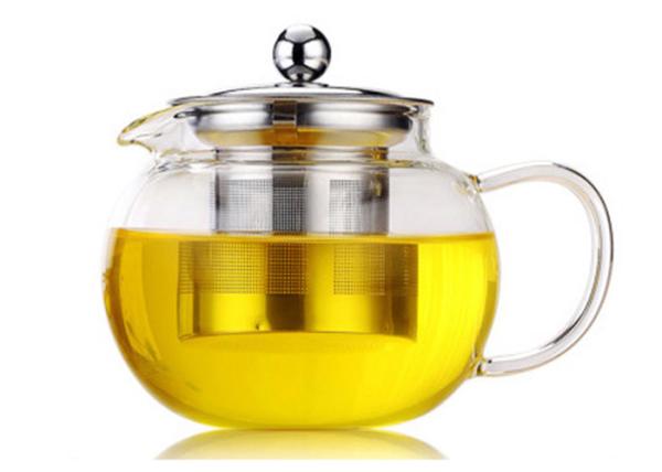 Bule de vidro resistente ao calor do café dos Pyrex, chaleira de chá do vidro de Borosilicate