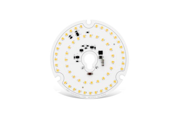 9W/16W 1600LM AC Round Module 120V/230V TRAIC Dimming 2700-6500K CRI80/90