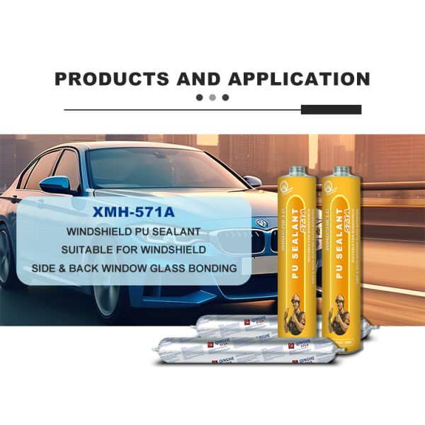 MH571A Polyurethane Sealant 290ml Cartridge for Automotive Windshield Seam Sealer Polyurethane
