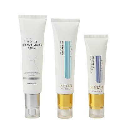 Vacuum Body Butter Tube Plastic Cosmetic Tube Containers Customized