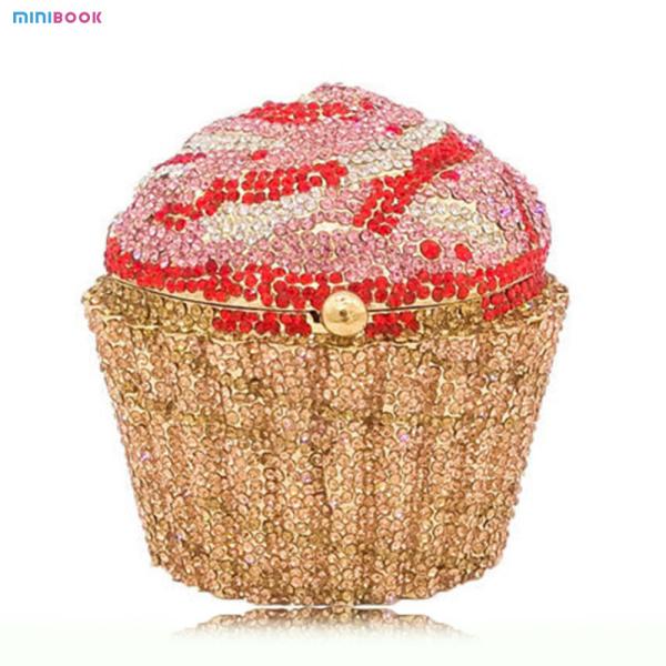 Handmade Crystal Clutch Stone Evening Bags and Clutches for Wedding Gold Blind Diamond