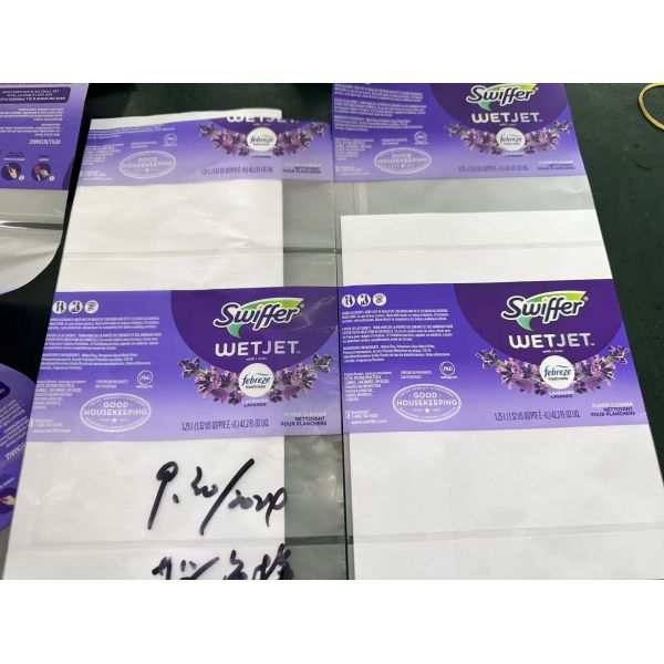 Clear Custom Shrink Wrap Labels With Perforation Food Safe Wrap Daily Packaging For Bottles