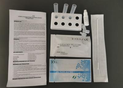 CE rápido do jogo ISO13485 do teste Coronavirus do antígeno novo de COVID-19