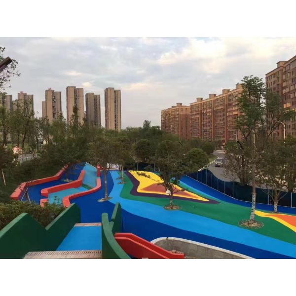 лепешки зерна толщины EPDM 3mm резиновые для детского сада дорожки стадиона