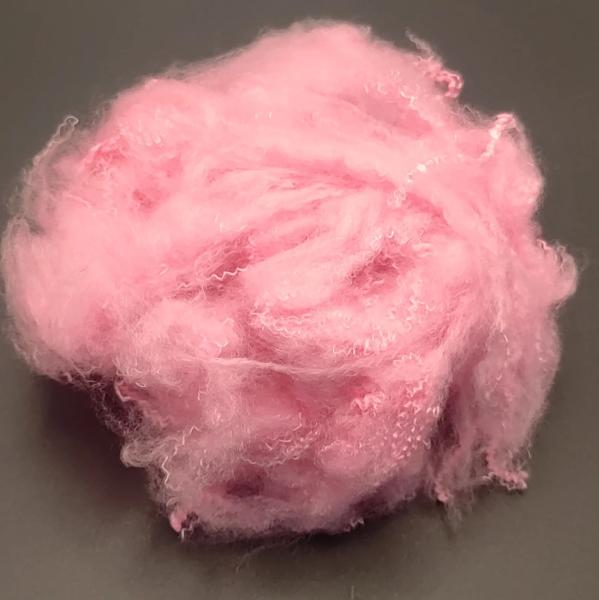 Couleur recyclée Fibre creuse conjuguée Silicone 1.5d / 3d / 7d / 15d