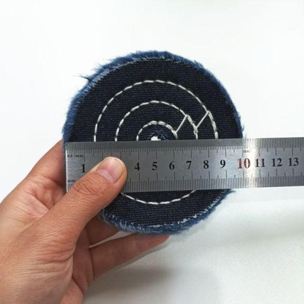 Blue Denim Jean Cotton Buffing Wheel 4