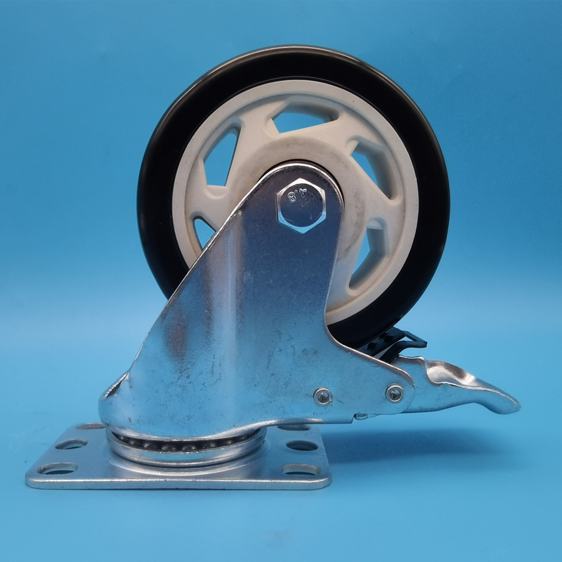 Load Capacity Industrial PP Trolley Wheels Medium Duty Casters Singel Wheels 4 