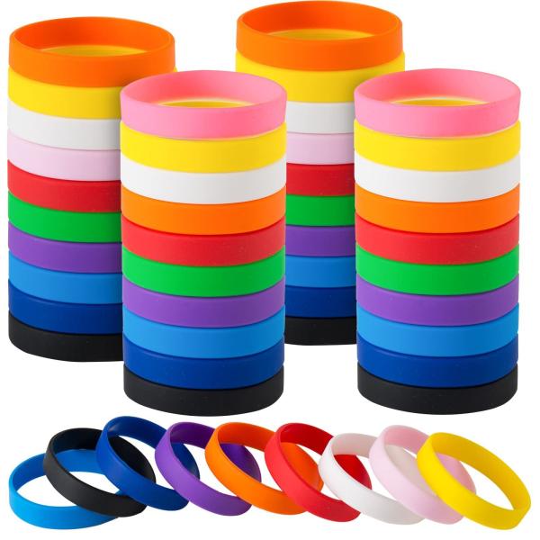 Des bracelets en silicone solide personnalisés pour la promotion de bracelets en silicone personnalisés pour la promotion d'événements d'affaires