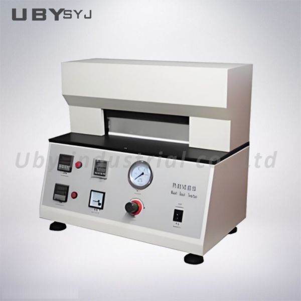 ASTM F2029 Hot Tack Sealing Tester with Digital Display Control and Six Groups Heat Sealing Head for Plastic Films