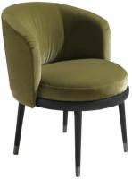 Le velours vert de multifonctionnalité préside la chaise dinante contemporaine de loisirs de chaises