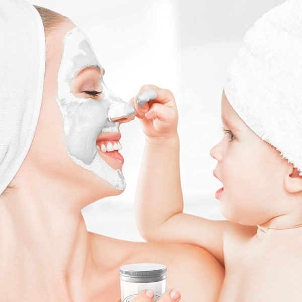 120g Customized Color And Logo Skin Care Packaging Aluminum Lid  Cream Jar  UKC23