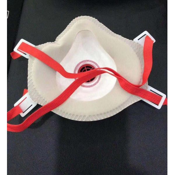 Anti Dust Head Strap Type FFP3 Face Mask With Valve