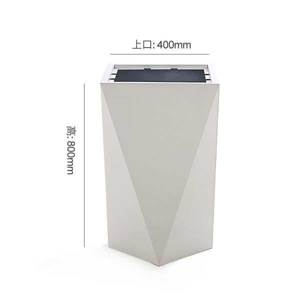 Shop Interior Decoration 60cm Height Oem stainless steel planter box