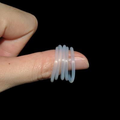 Food Grade Clear Silicone O Rings GMP Factory ISO13485 Registered Medical USP VI Class