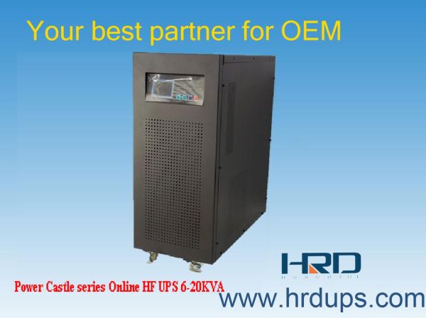 HF em linha UPS 6-20KVA da série do castelo do poder, qualidade excelente UPS