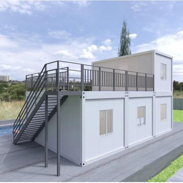 Крошечные предварительно сделанные контейнерные дома, 20 футовые передвижные пре