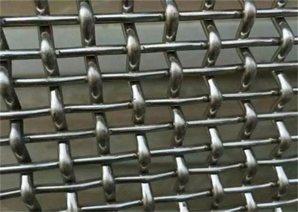 Corrugated metal woven mesh decorative curtain wall mesh crimped wire mesh,stainless steel wire mesh panels