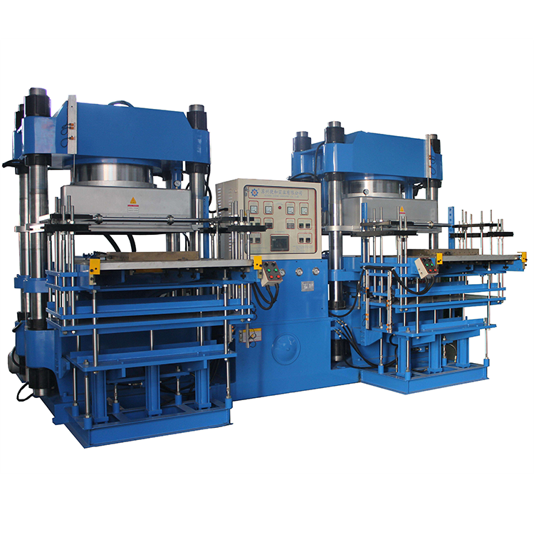 2RT/4RT Single And Double Station Electric Heating Rubber Vulcanizing Molding  Machine For Rubber 0-25MPa Pressure Range