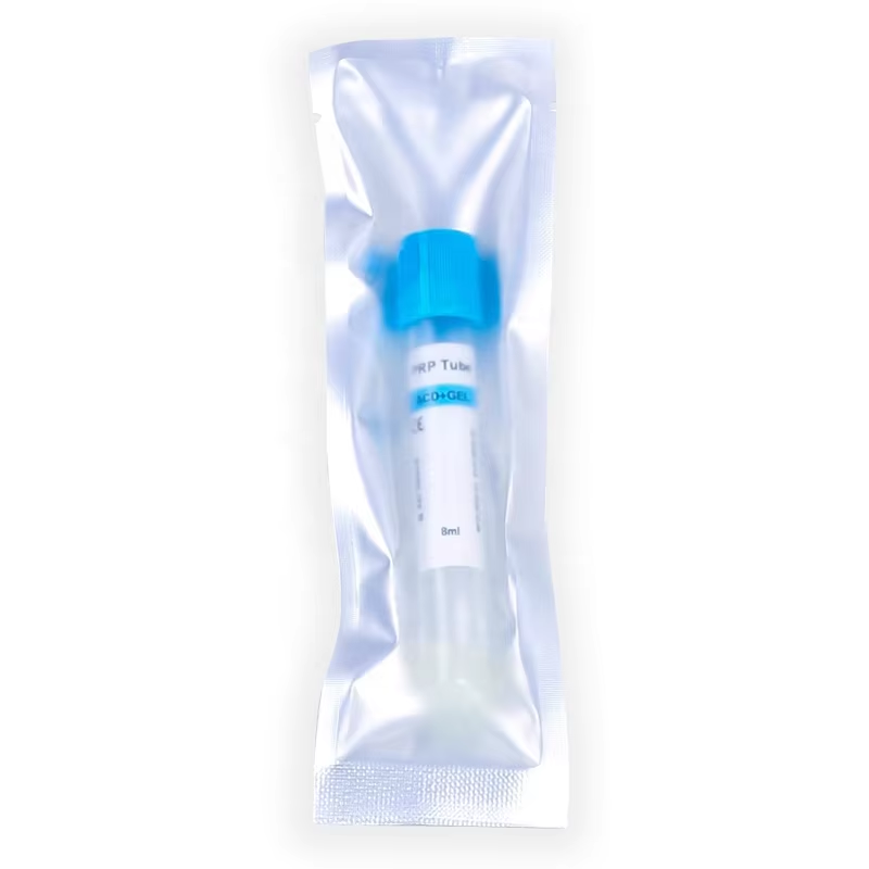 Large Capacity 10ml 15ml ACD Gel Tube Kit for Injection Individual Blue Cap OEM Packing PET Glass Face/Skin Beauty Use Sterile