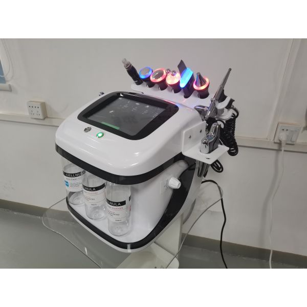 Venta caliente 8 en 1 máquina de belleza facial dispositivo de tratamiento de la piel