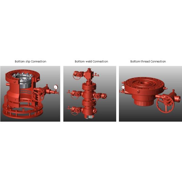 High Hardness Oil Wellhead Equipment Casing Head Housing Assembly Standard Structure