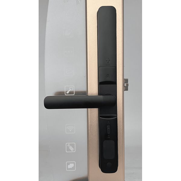 Digital Keyless Door Handle Lock / Smart Door Lock For Hotel