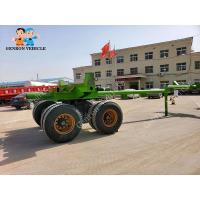 Q345 2 eixos 60000kg que registram semi o reboque com suspensão do vagão