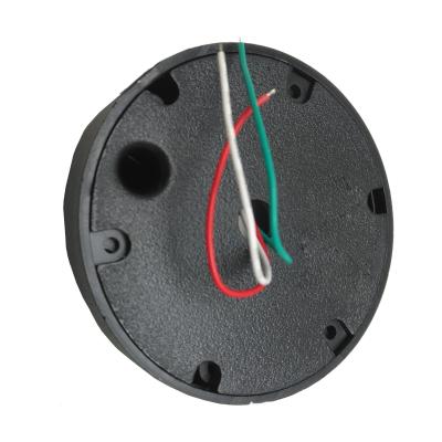 Black Plastic Housing Ultrasonic Distance Sensor 75KHz For Long Level Detector