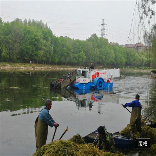2021 a água ceifeira da erva daninha de Hyacinth Harvester/água/remove ervas daninhas da maquinaria limpa
