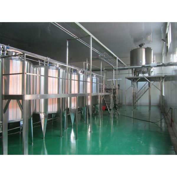 Customised Voltage Full Automatic 5000b/h Rice Milk Processing Line with Bottle Package