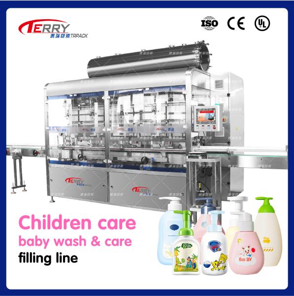 8 Heads Dishwashing Liquid Filling Machine with Multiple Specifications